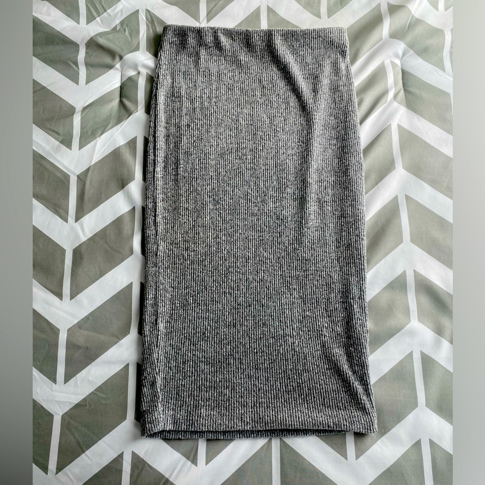 Express Gray Knit Sweater XXS